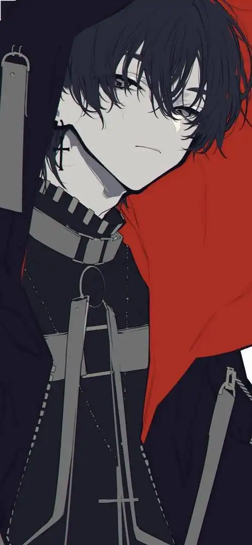 动漫全面屏手机壁纸,男生手机锁屏_头像