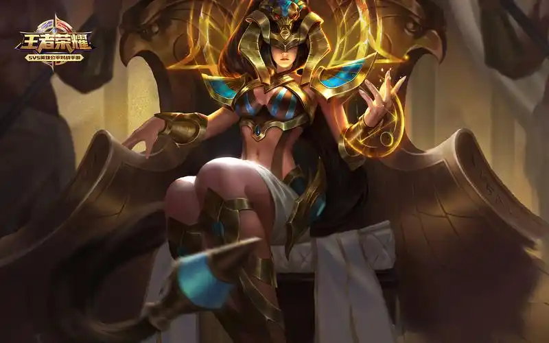 王者荣耀女娲尼罗河女神新英雄皮肤图片壁纸