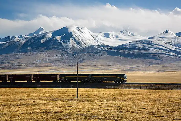 青藏铁路图片_青藏铁路高清图片_全景视觉