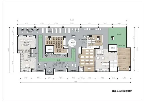 【待完善】120金币求大神 健身房平面方案