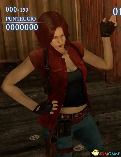 生化危机6海伦娜红服装白背心带原版备份