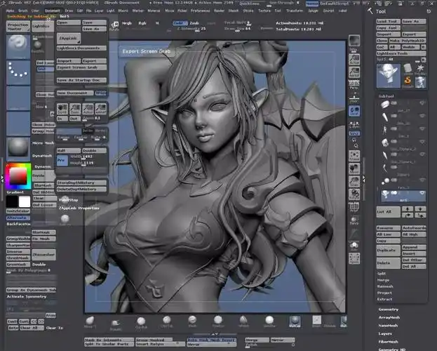 3d建模师vahid ahmadi还原韩国女神作品欣赏