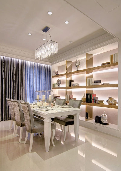 欧式餐厅装修效果图大全_2019欧式餐厅装修设计图片欣赏 - 叶子树装修