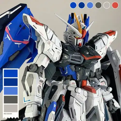 处刻线与增加胶板结构[星r]加长飞翼加固腰部by:むすかわ#模型  #高达