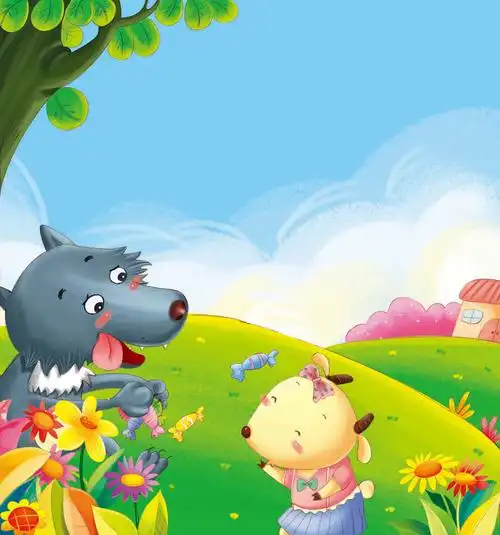小刺猬和大灰狼的童话故事_挂云帆