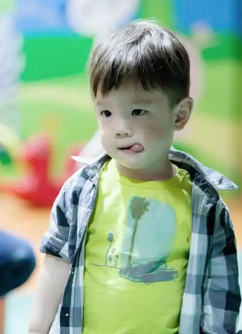 董洁儿子颜值拉胯?8个高调星二代:谁继承了好基因,谁无缘贵圈