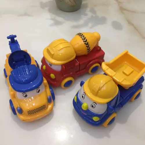 库存清货价 儿童惯性工程滑滑玩具小车