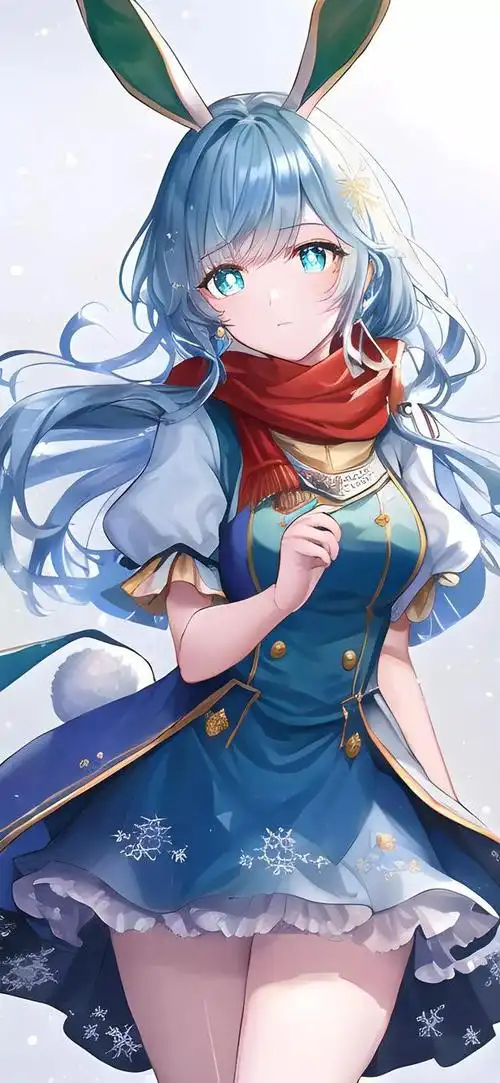 ai绘画,兔兔美少女,二次元动漫美女壁纸合集_网易订阅