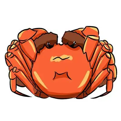 鲜甜的大闸蟹插画模板