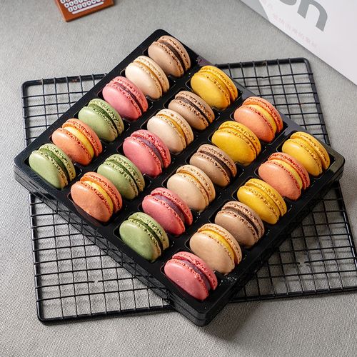 蒂艺茗法式马卡龙甜点24粒礼盒儿童零食小蛋糕点心西式甜品摆盘
