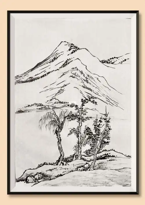 国画  #初学者入门  #水墨技法  #中国风