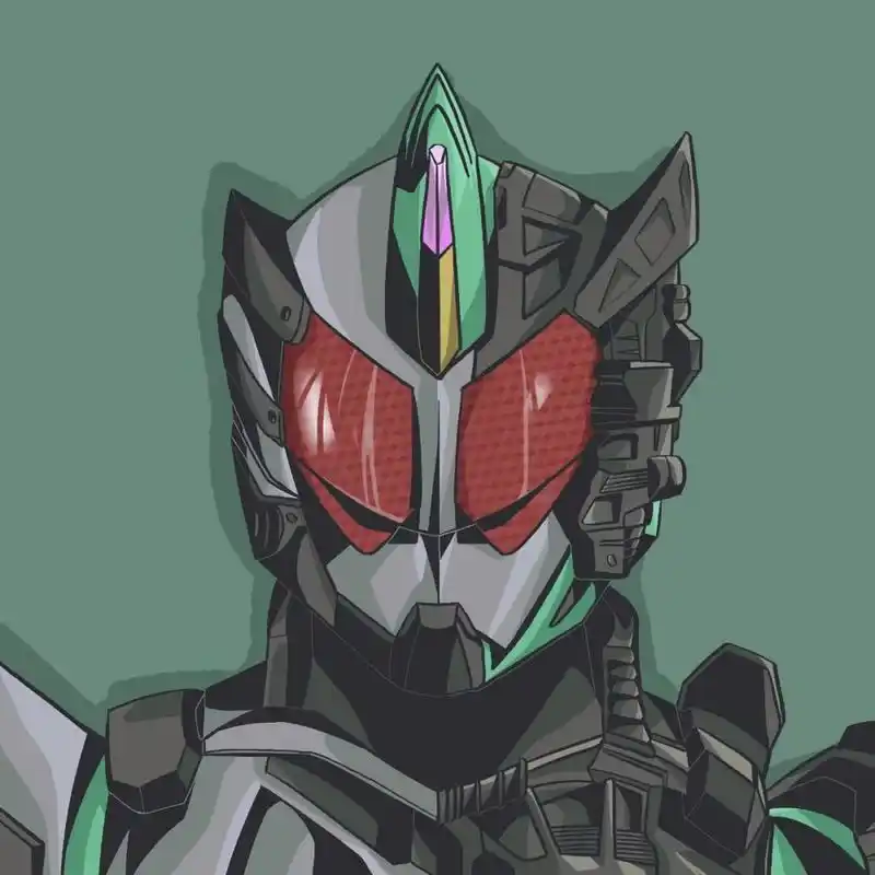 画画# #画画的日常# #假面骑士##假面骑士amazons# #头像分享