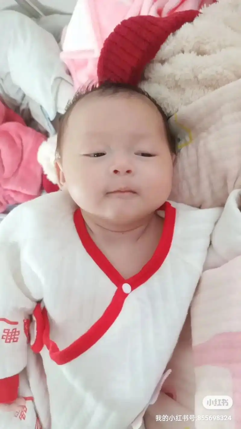准备两个月的小宝贝,会冲妈妈甜甜的笑:-d,超治愈#这是我的 - 抖音