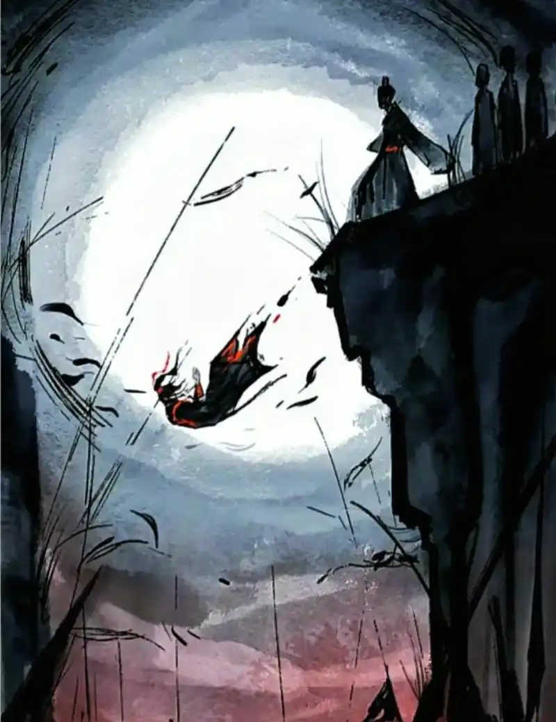 魏无羡被推下去的时候,
篮大你在哪?