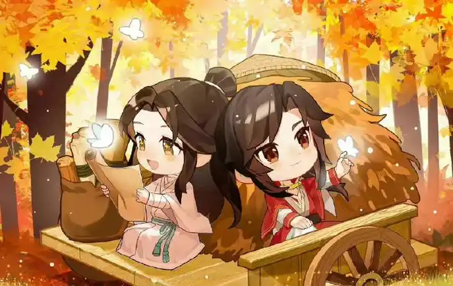 天官赐福漫画超话#天官赐福#官方q版#花怜#绝绝子