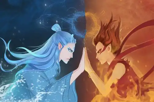 经典动漫:哪吒和红孩儿都爱用枪和火,他俩究竟是什么关系?