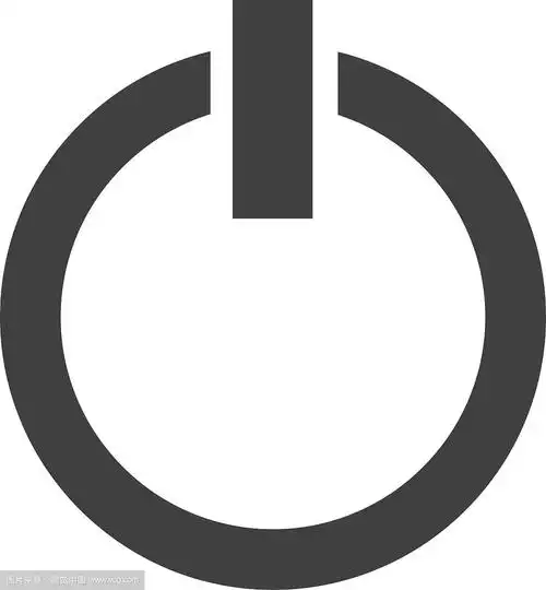 电源按钮启动图标