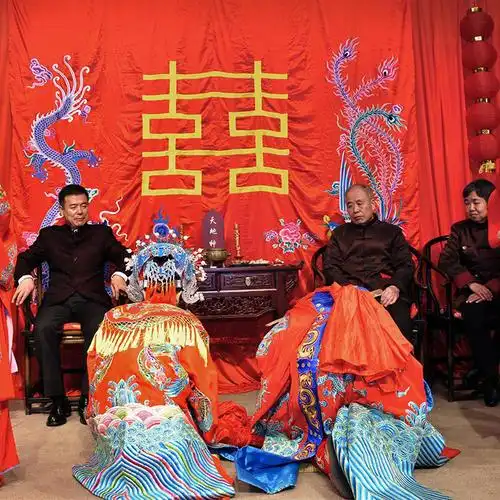 新婚拜堂简单主持词有哪些简单的农村结婚拜堂词