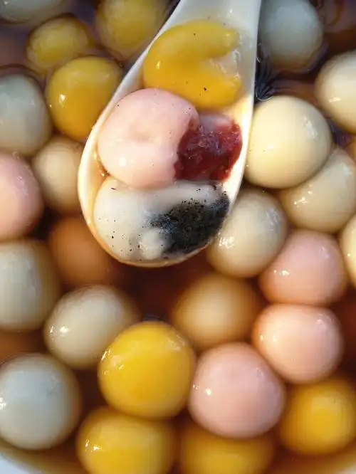 水果味小汤圆可爱又好吃