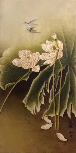 工笔淡彩花鸟画家李德纯写生班招生中.