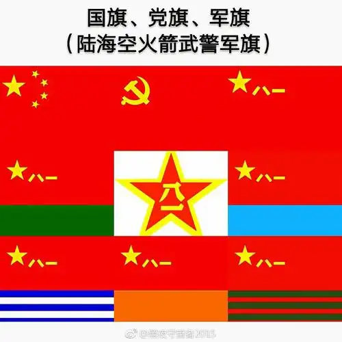 担负外事任务的部队和院校各授予一面相应等级的本军种军旗;其他单位