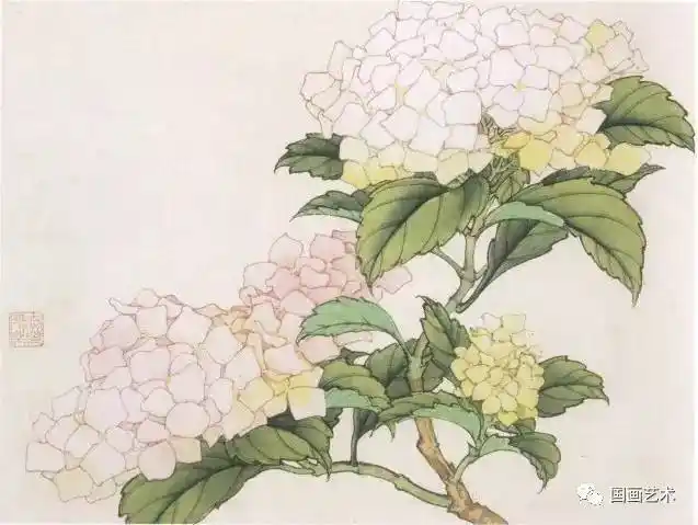 名家经典百花工笔画集百幅