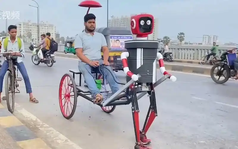 制作一个拉车机器人