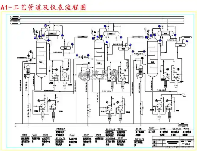 2000kta甲醇制烯烃分离工段工艺设计 - 分离压力容器图纸 - 沐风网