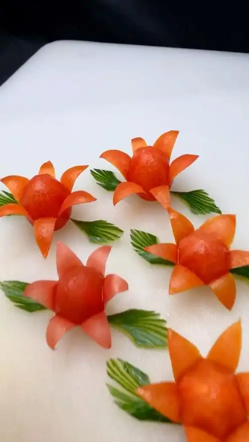 雕刻摆盘艺术,喜欢关注下