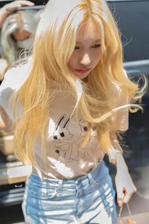 求名井南粉丝进来分享金发神图