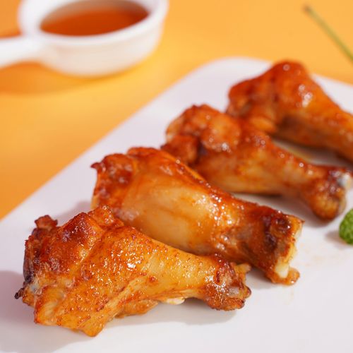 阿卜奥尔良烤鸡翅根500g零食蜜汁味散称真空小包装休闲食品小吃