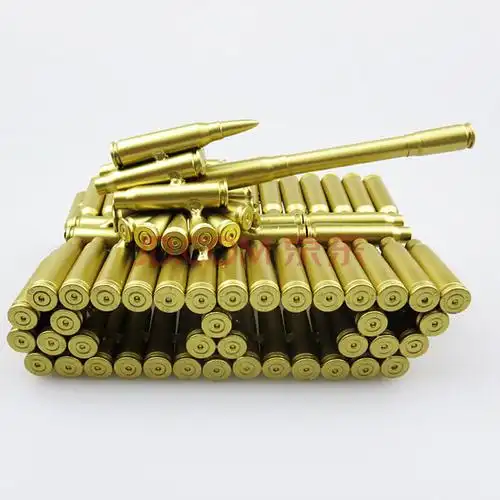 draco子弹壳工艺品飞机 大炮 坦克 战斗机模型摆件纯手工创意礼品办公