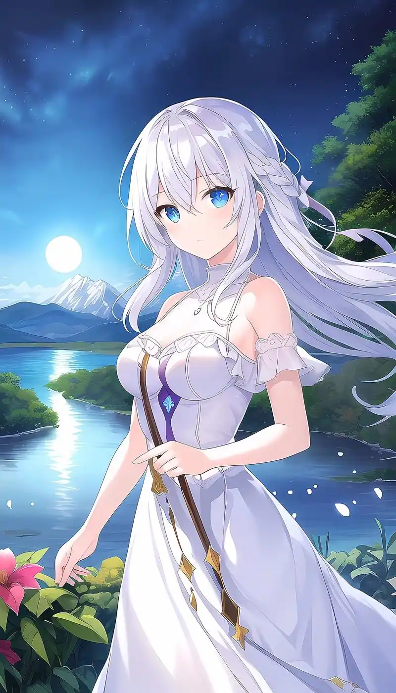 仙女姐姐#二次元少女 #手机壁纸 #抖音图文来了 @dou  - 抖音