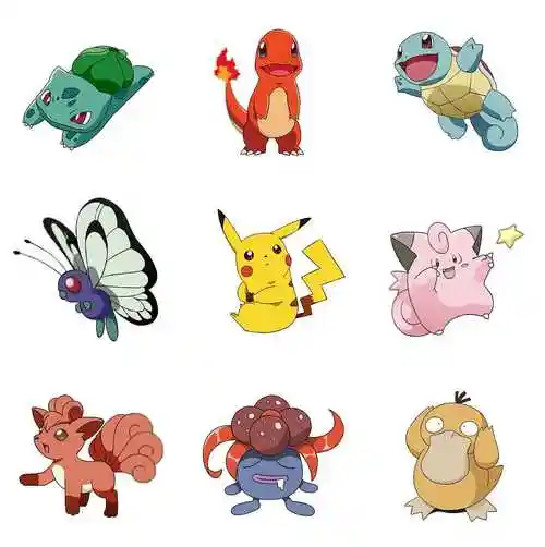 神奇宝贝精灵宝可梦宠物小精灵自制官方画风图鉴