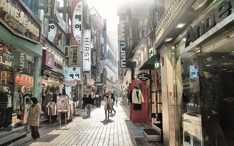 韩国首尔城市风光宽屏壁纸