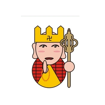 卡通可爱西游记唐僧