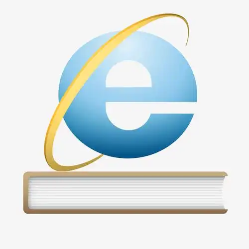 蓝色网页浏览器标志