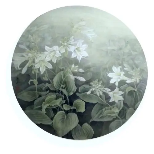 工笔淡彩花鸟画家李德纯写生班招生中.