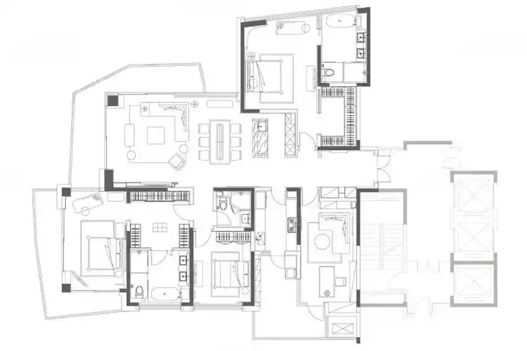 麓湖生态城鲲鹏阁鲲鹏荟大平层直签
