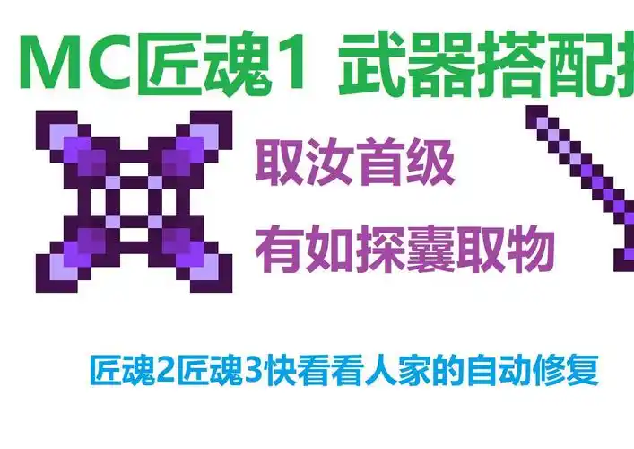 [mc匠魂1]还是西洋剑大佬