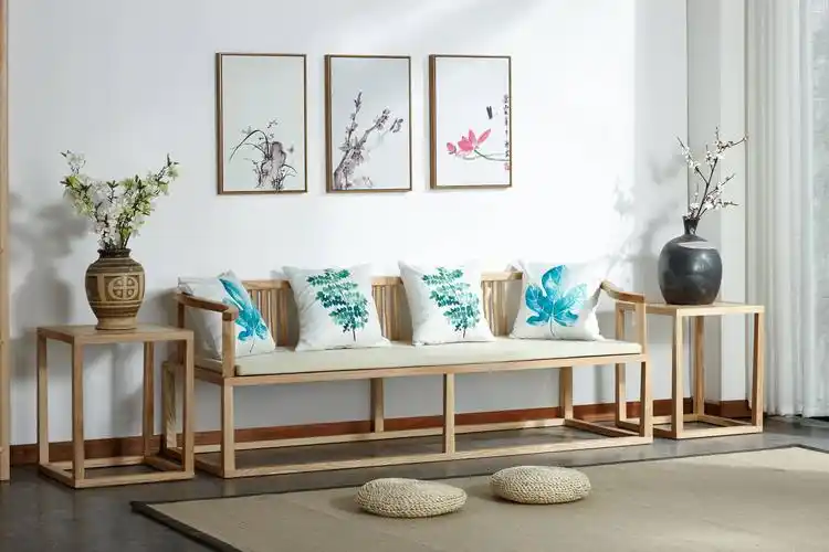 1.原木色新中式定制