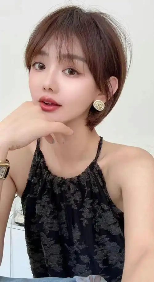 100 款合集,个性时尚美美哒,值得尝试|发型|复古|短卷发|齐刘海|时尚