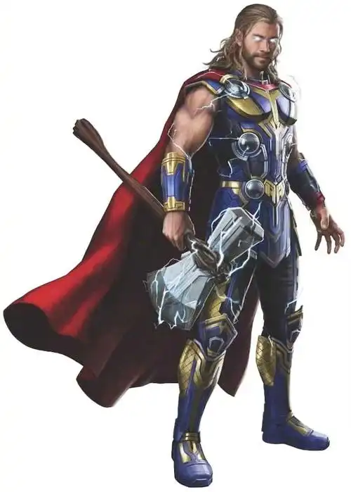 原创漫威雷神4角色造型流出雷神还留着长发网友减肥成功了没