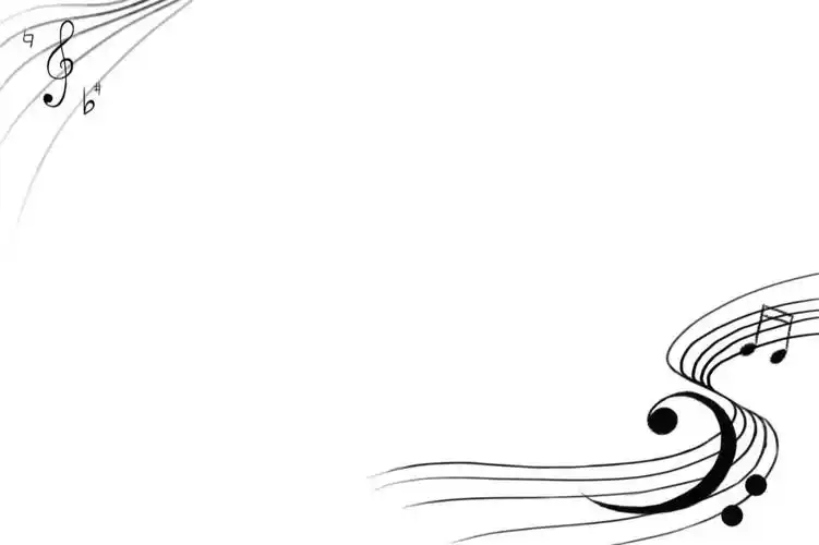 原创简约黑白色ppt背景图