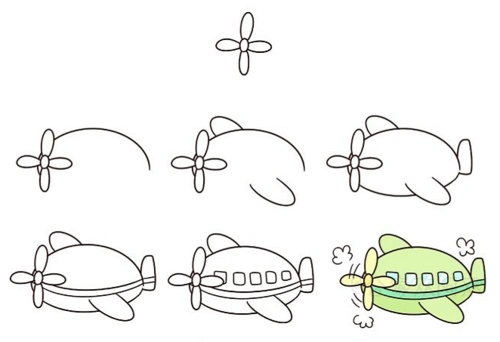 儿童简笔画步骤图片大全简笔画详细步骤图解