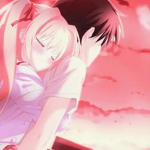 干净卡通情侣头像