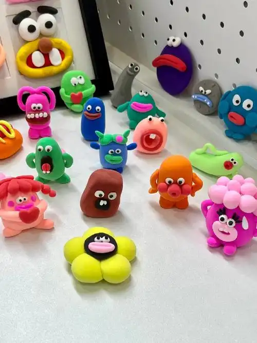 100款粘土贴画小手工,收藏和孩子一起做吧!#超轻粘土