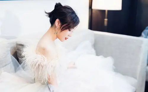 袁姗姗薄纱蛋糕性感图片桌面壁纸