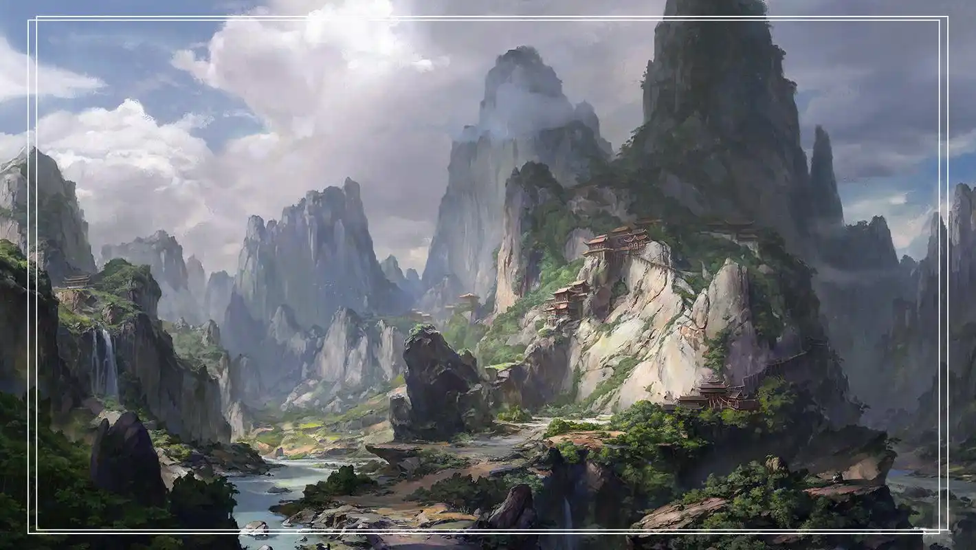 高清大图:绝美cg游戏场景效果图片一览