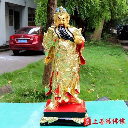 68厘米托塔天王站像托塔李天王李靖神像道教四大天王李总兵佛像